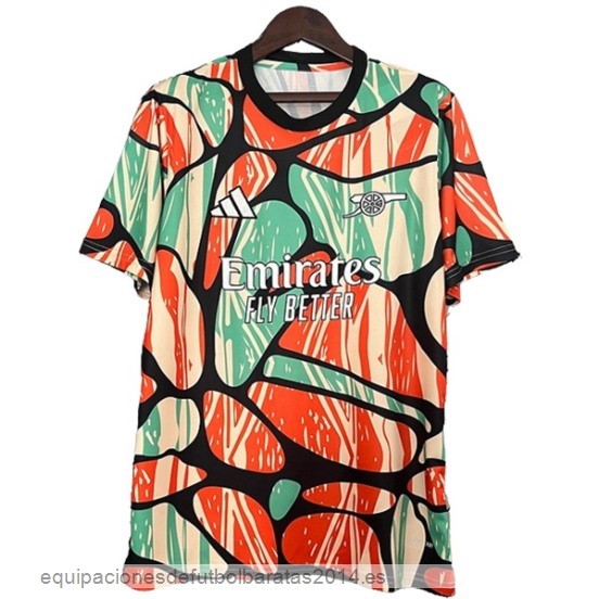 Nuevo Tailandia Previo al partido Camiseta Arsenal 24/25 Naranja Baratas